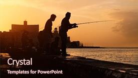  Presentation with beautiful midnight sun over - Colorful theme enhanced with gold coast holiday lifestyle - beautiful sunset in havana backdrop and a wine colored foreground