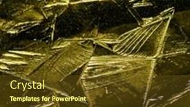  Presentation with paint - Slide deck with gold-colourful-paint-texture-elegant background and a tawny brown colored foreground