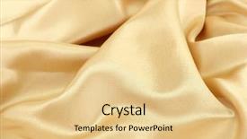  Presentation with silk - Amazing slide deck having gold curtains - beautiful silk drape close up backdrop and a lemonade colored foreground