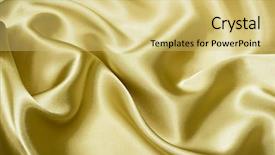  Presentation with dark blue fabric texture dark - Slides having gold curtains - fabric satin texture for background background and a  colored foreground