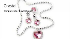  Presentation with gold diamond - Cool new theme with gold diamond jewelry - silver pendant isolated backdrop and a white colored foreground