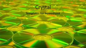  Presentation with medical science futuristic technology abstract - Cool new presentation theme with gold disc - computer cd background abstract technology backdrop and a gold colored foreground