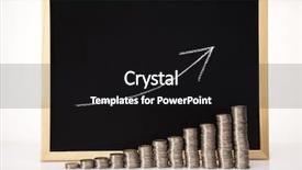  Presentation with workflow diagram - Amazing theme having a red background anniversary backdrop and a coral colored foreground.