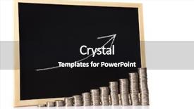  Presentation with currency financial concept macro - Audience pleasing slide set consisting of gold economic analysis - financial success concept coins diagram backdrop and a  colored foreground