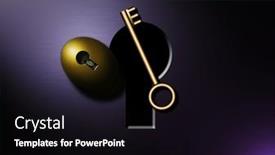  Presentation with gold egg - Presentation enhanced with gold-egg-and-an-open background and a  colored foreground