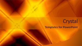  Presentation with geometry - PPT layouts consisting of gold fantasy background background and a gray colored foreground
