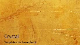  Presentation with gold miner - Beautiful slides featuring gold foil background backdrop and a gold colored foreground