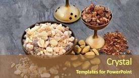  Presentation with religious christmas - Beautiful presentation featuring gold frankincense and myrrh religious backdrop and a tawny brown colored foreground