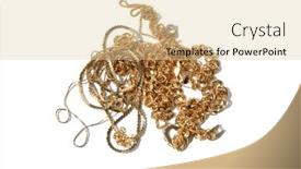  Presentation with jewelry gold - Slides featuring gold-gold-jewelry-cash and a lemonade colored foreground