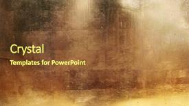  Presentation with metal - Colorful slide set enhanced with gold metal texture backdrop and a tawny brown colored foreground