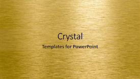  Presentation with shining light - Presentation theme featuring portrait of a father and his newborn baby on the black background background and a tawny brown colored foreground