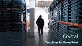  Presentation with gold mining - Colorful PPT theme enhanced with gold-mining-storage-rock-core backdrop and a tawny brown colored foreground