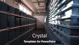  Presentation with gold mining - PPT theme with gold-mining-storage-rock-core background and a tawny brown colored foreground