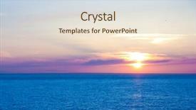  Presentation with paradise - Colorful slide deck enhanced with gold new start - night paradise panorama backdrop and a lemonade colored foreground