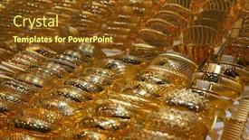  Presentation with dubai - Presentation theme consisting of gold-on-the-famous-golden background and a tawny brown colored foreground