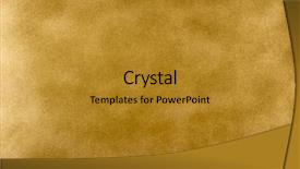  Presentation with gold - Theme featuring gold paper texture or background background and a gold colored foreground