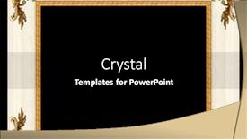  Presentation with gold frame - 