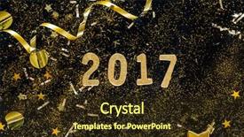  Presentation with holiday - Amazing PPT layouts having gold ribbon - holiday background backdrop and a wine colored foreground