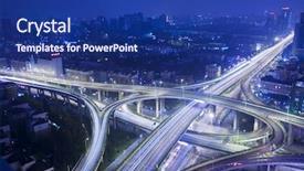  Presentation with china - Slides having gold rush - city scape of the hangzhong background and a navy blue colored foreground