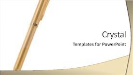  Presentation with black and gold and white - Colorful theme enhanced with gold shining pens isolated backdrop and a  colored foreground