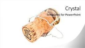  Presentation with safety mining iron - Slides enhanced with gold silver font - 2015 against iron wire background and a  colored foreground