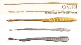  Presentation with gold glitter - PPT layouts with gold-silver-glitter-ink-color background and a cream colored foreground