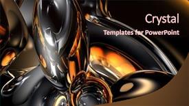  Presentation with silver abstract - Cool new presentation with gold silver space abstract 02 backdrop and a wine colored foreground