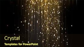  Presentation with gold dust - Slides having gold-sparkling-star-dust-gold background and a wine colored foreground