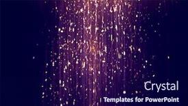  Presentation with gold dust - Cool new PPT layouts with gold-sparkling-star-dust-gold backdrop and a navy blue colored foreground