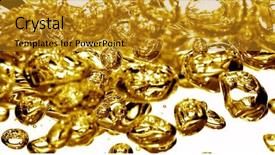  Presentation with abstract gold - Cool new PPT layouts with gold water bubbles abstract background backdrop and a  colored foreground