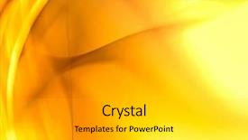  Presentation with golden - Slide deck consisting of golden abstract composition background and a light gray colored foreground