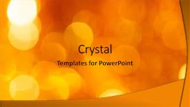  Presentation with golden yellow - Theme with golden and yellow circle background background and a gray colored foreground