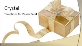  Presentation with box - Theme consisting of arab man with sharp axe background and a light gray colored foreground