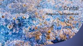  Presentation with golden lights - PPT layouts featuring golden bubble and many lights background and a light blue colored foreground