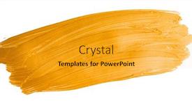  Presentation with golden christmas - Slide set featuring golden-christmas-brush-stroke-paint background and a  colored foreground