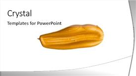  Presentation with brush stroke - Colorful slide deck enhanced with golden christmas brush stroke paint backdrop and a  colored foreground