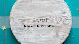  Presentation with confetti - Slide deck consisting of golden-confetti-on-blue-wooden background and a light gray colored foreground