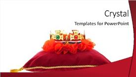  Presentation with red and gold - Slide set featuring high-tech alphabet set x background and a white colored foreground