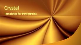  Presentation with fantasy - Audience pleasing slide set consisting of golden fantasy star backdrop and a tawny brown colored foreground