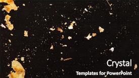  Presentation with gold black - Presentation with golden flake background background and a black colored foreground