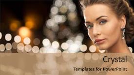  Presentation with black-people - Amazing theme having golden gem - jewelry holidays luxury and people backdrop and a coral colored foreground