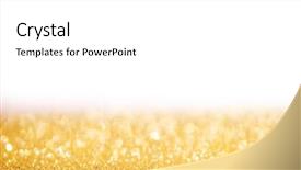  Presentation with golden christmas - PPT layouts consisting of golden glitter christmas abstract background background and a white colored foreground