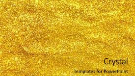  Presentation with golden christmas - Beautiful slides featuring golden glitter seamless texture abstract backdrop and a gold colored foreground
