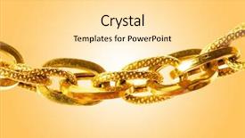  Presentation with gold diamond - Cool new presentation with golden jewellery against gradient background backdrop and a blonde colored foreground