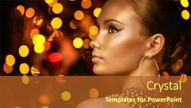  Presentation with golden lights - 