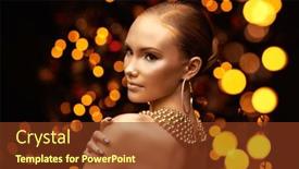  Presentation with golden lights - 