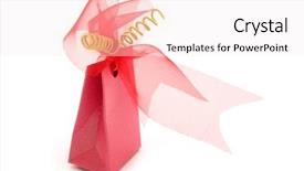  Presentation with fancy - Cool new presentation theme with golden jubilee - one fancy gift box backdrop and a sky blue colored foreground