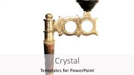  Presentation with black and gold and white - Cool new slides with golden-key-for-a-samovar backdrop and a white colored foreground