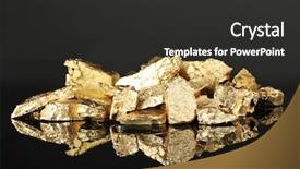  Presentation with nuggets - Presentation theme with fried pork chop baked potatoes and fried young cabbage selective focus background and a tawny brown colored foreground