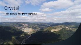  Presentation with golden yellow - PPT theme enhanced with golden-or-yellow-leaves background and a light blue colored foreground